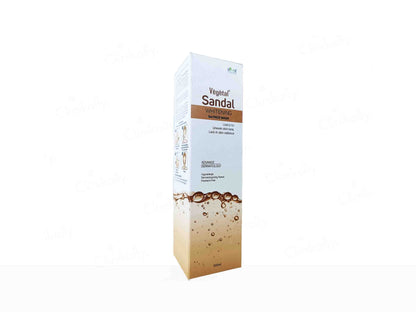 Vegetal Sandal Whitening Gel Face Wash
