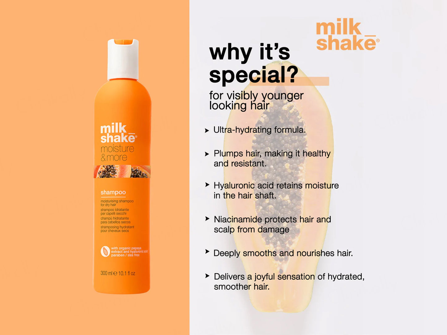 Milk Shake Moisture & More Shampoo For Dry Hair