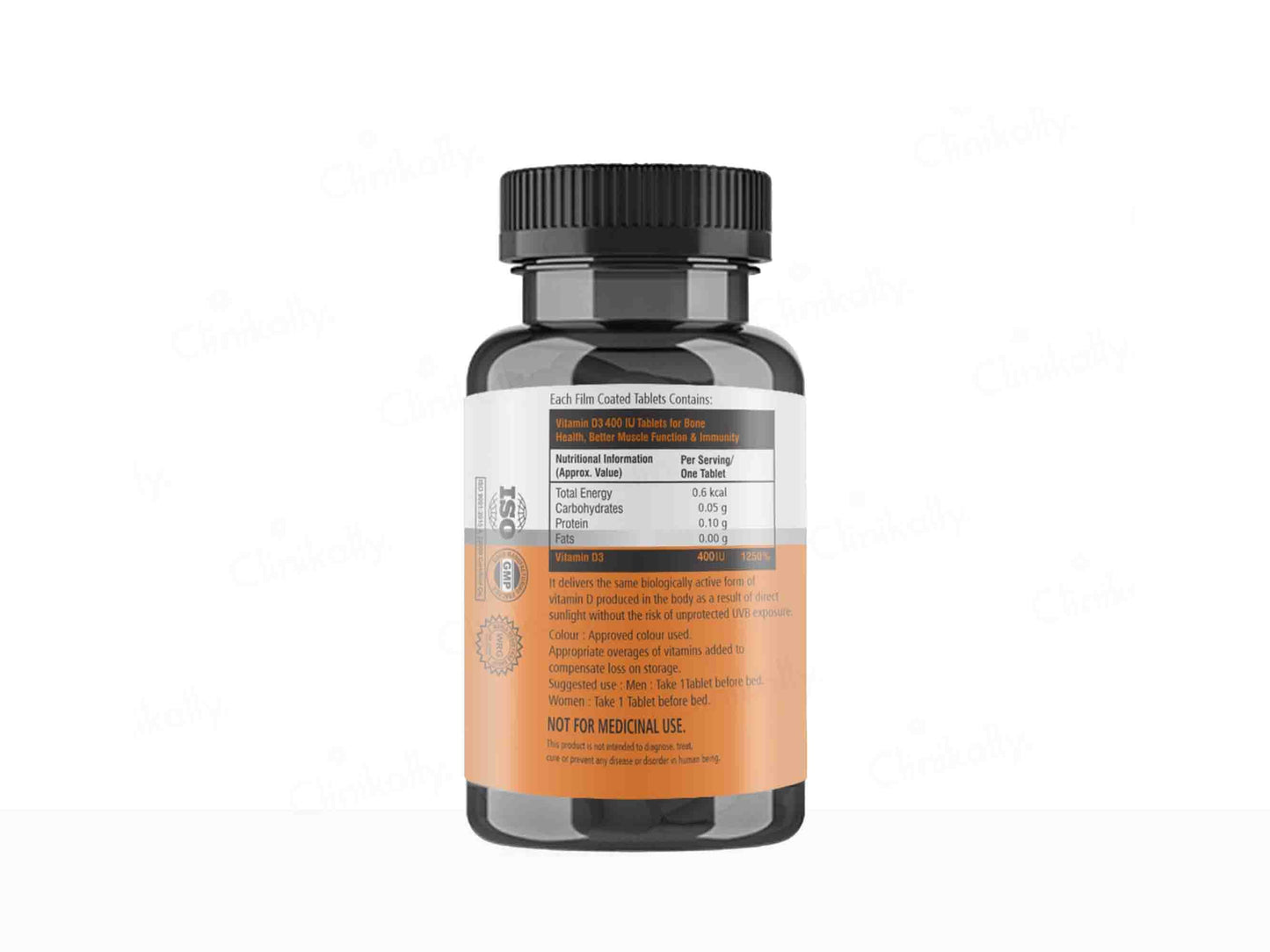 Elcon Vitamin D3 400IU Tablet