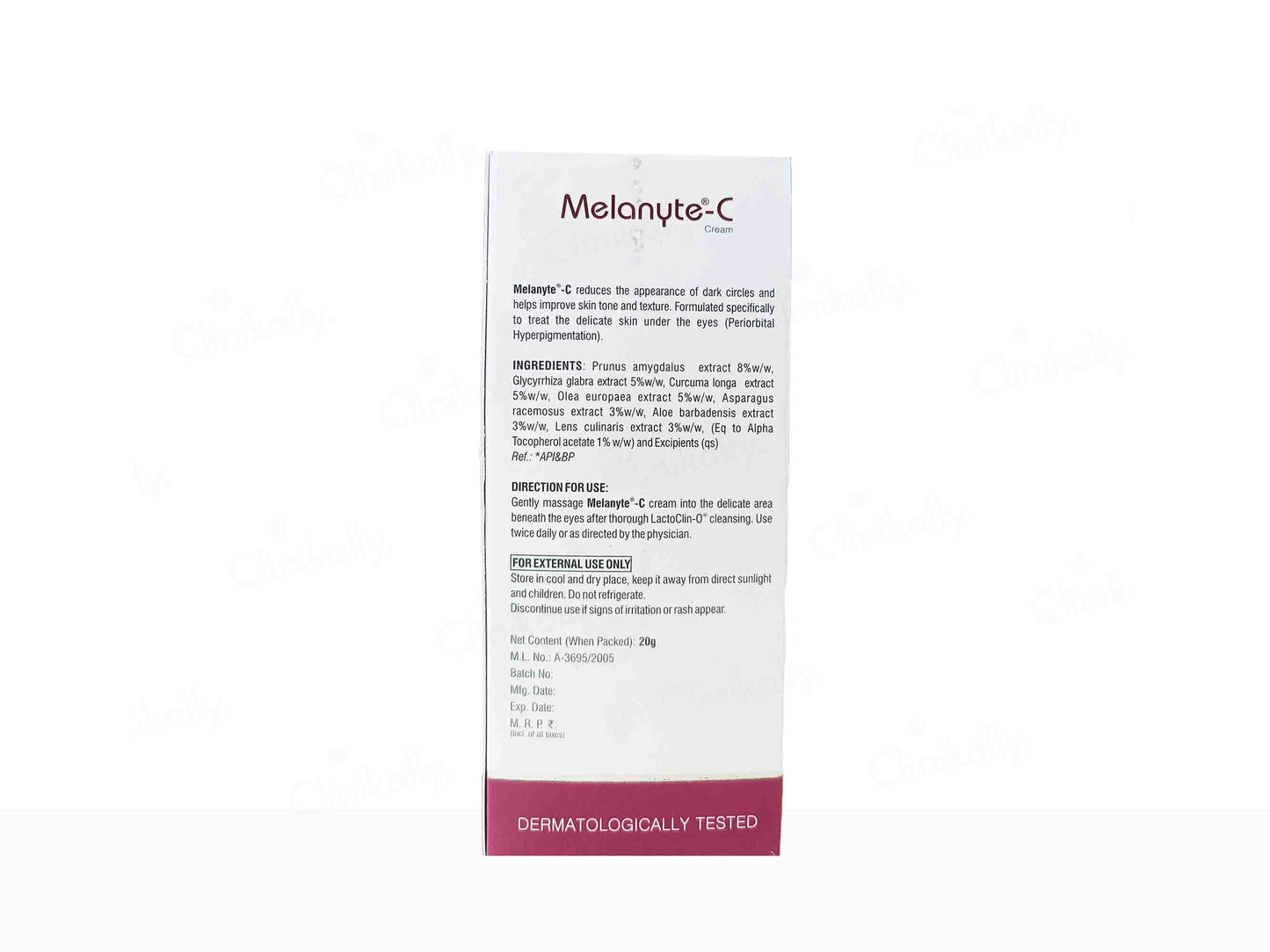 Vegetal Melanyte-C Under Eye Cream