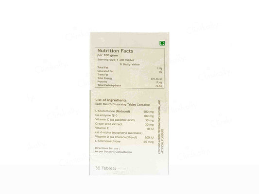 Azelia I-Glo Glutathione Vitamin C Complex Food Supplement Tablet