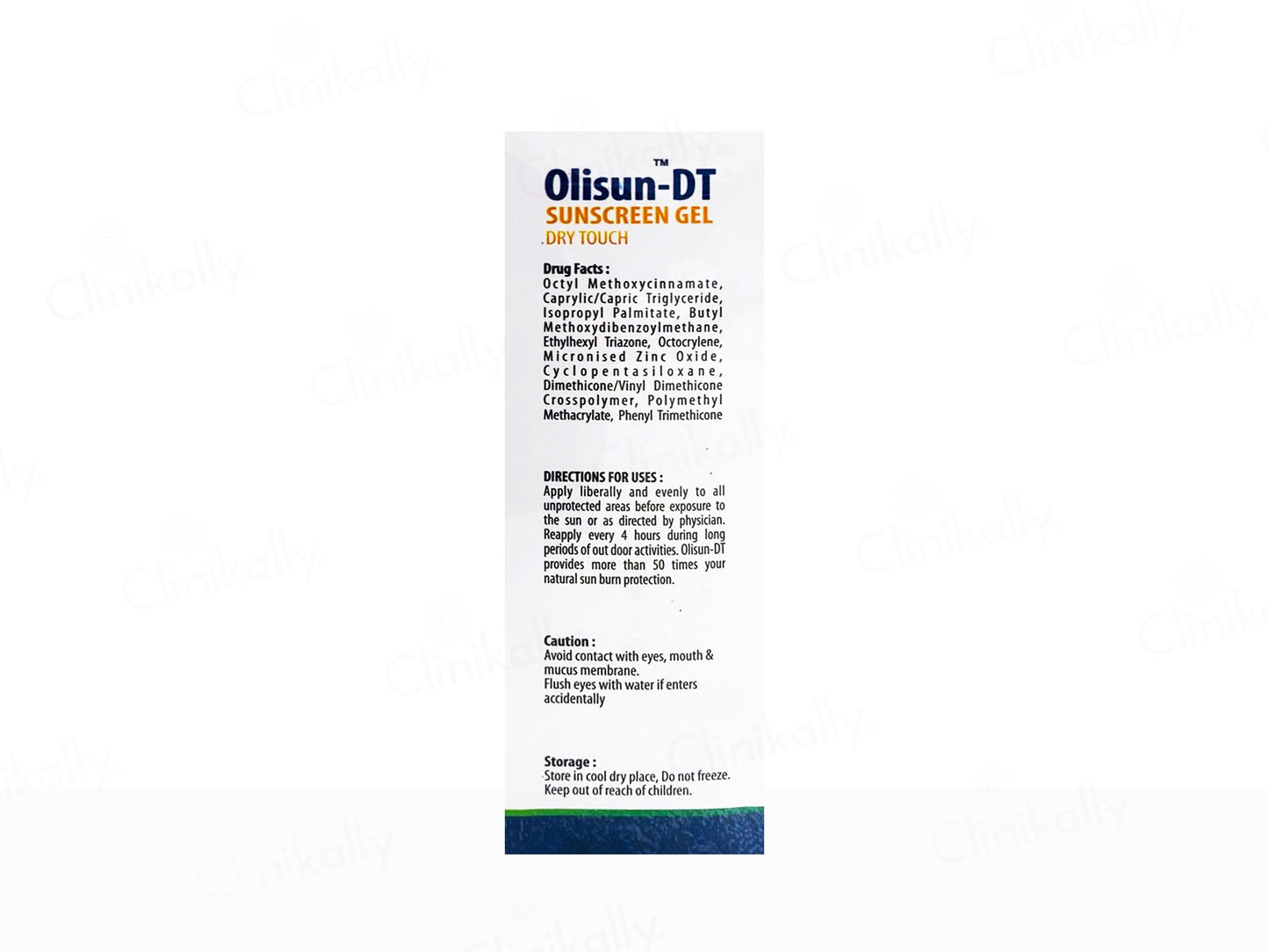 Olisun-DT Dry Touch Sunscreen Gel SPF 50+ PA+++