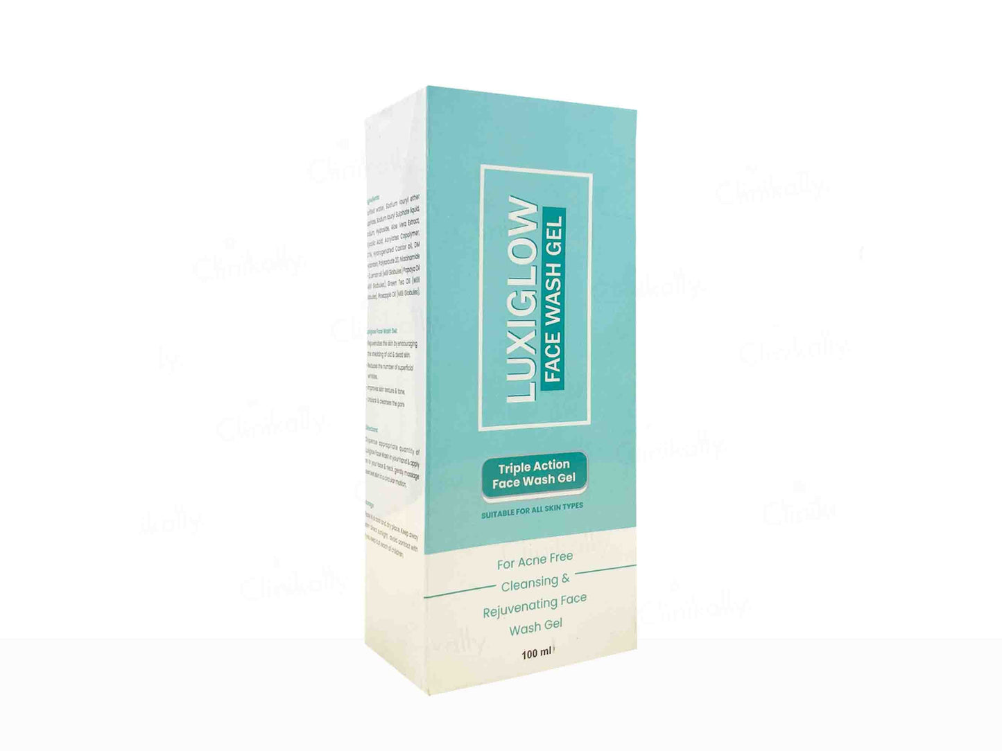 Luxiglow Triple Action Face Wash Gel