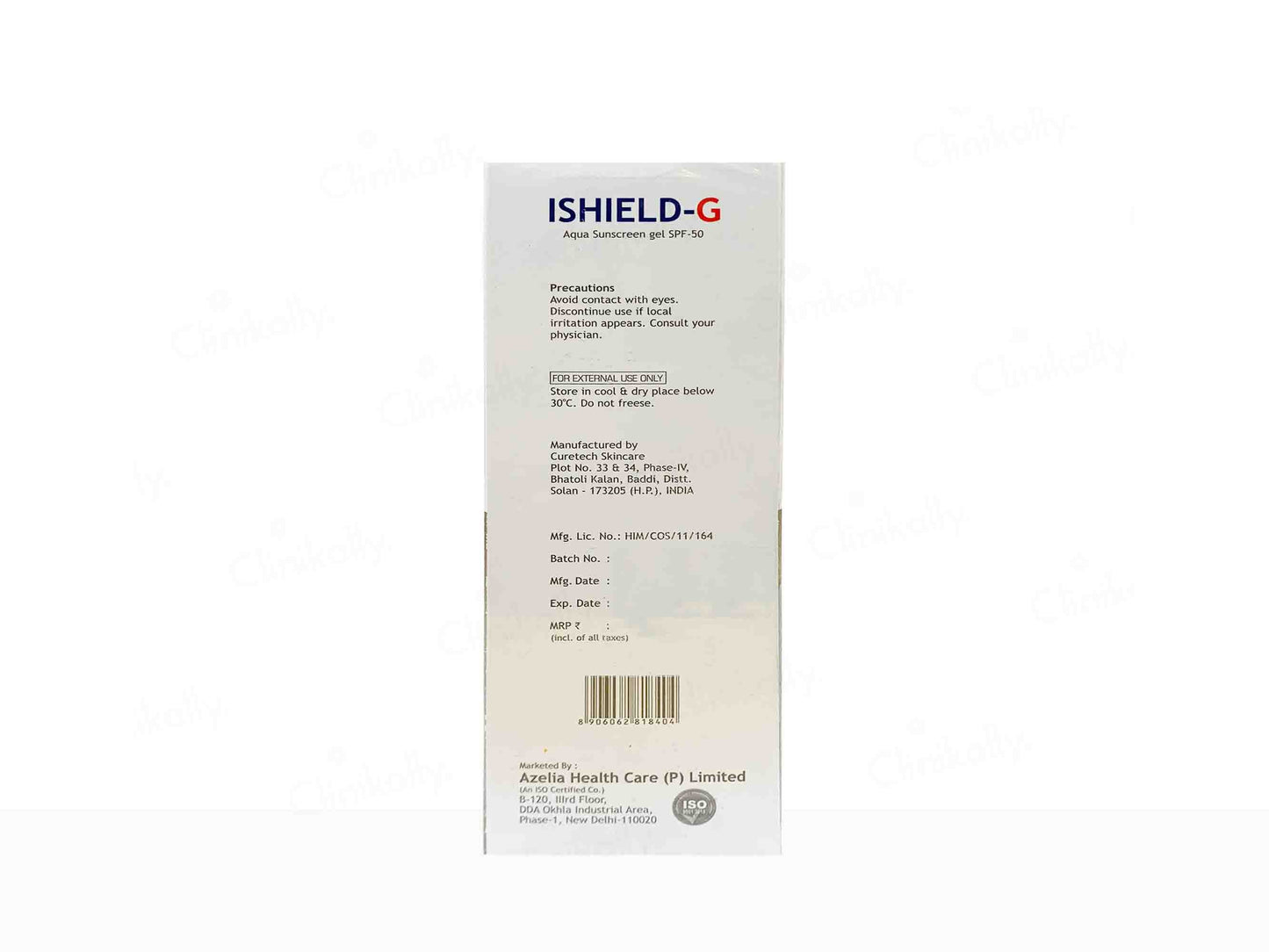 Azelia I-Shield-G Aqua Sunscreen Gel SPF 50