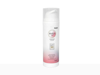 Rivela Tint Sunscreen Lotion SPF 50 || Repairs and Restores Skin