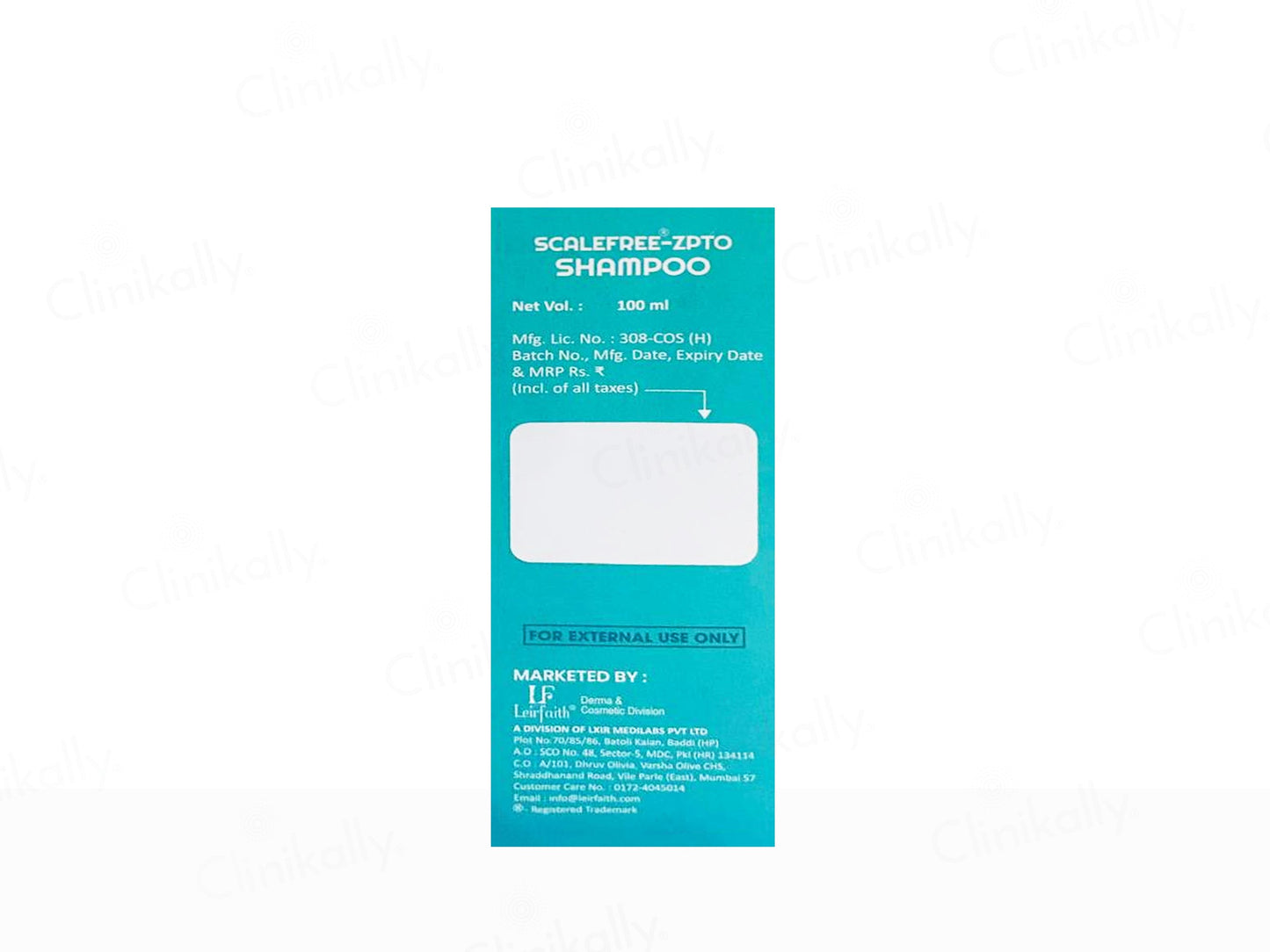 Leirfaith Scalefree-ZPTO Shampoo