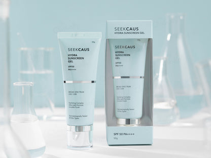 Seekcaus Hydra Sunscreen Gel SPF 50 PA++++