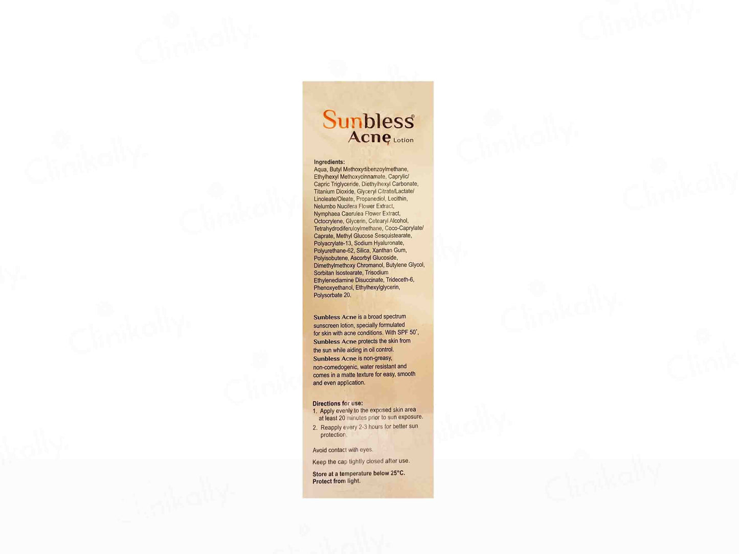 Sunbless Acne Lotion SPF 50+ PA+++