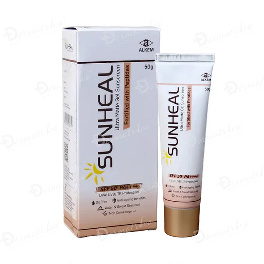 Alkem Sunheal Ultra Matte Gel Sunscreen SPF 50+ PA++++