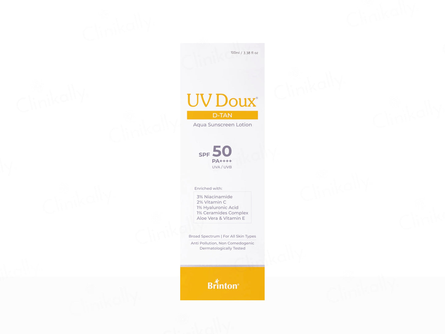 UV Doux D-Tan Aqua Sunscreen Lotion SPF 50 PA++++