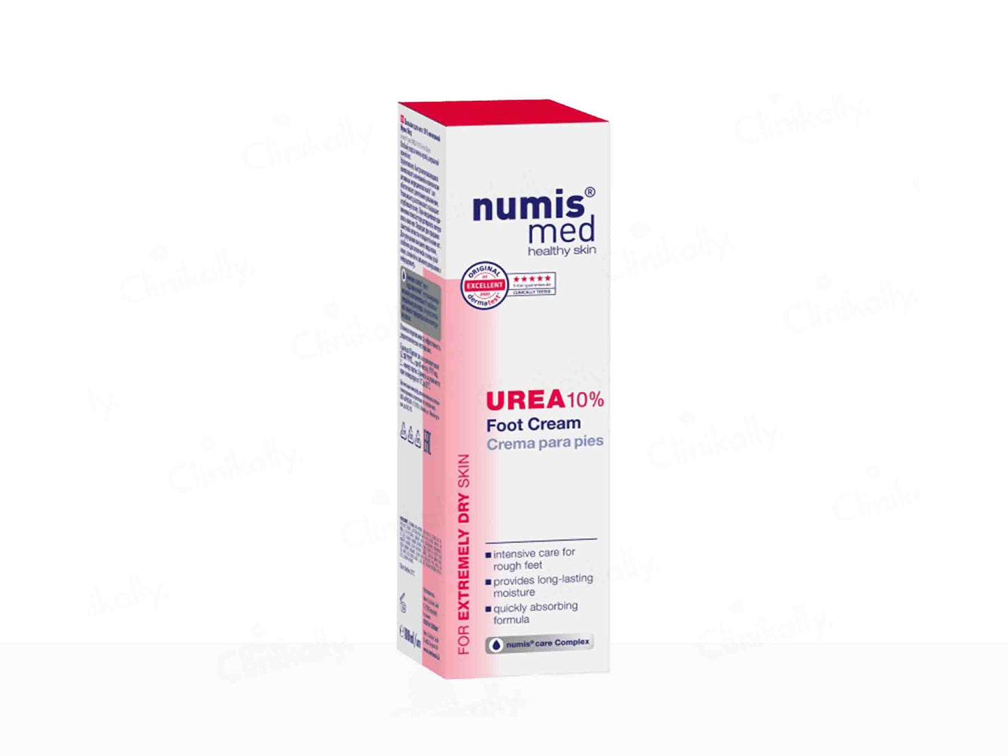 Numis Med Urea 10% Foot Cream For Extremely Dry Skin