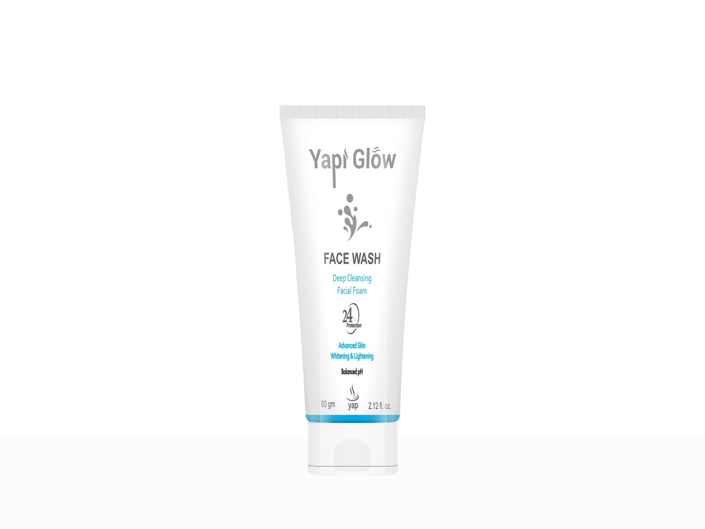 Yapi Glow Advanced Skin Whitening & Lightening Deep Cleansing Foam Face Wash