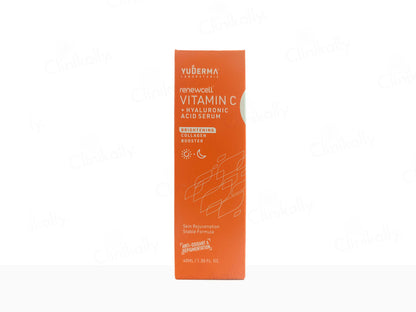 Yuderma Renewcell  Vitamin-C +  Hyaluronic Acid Serum